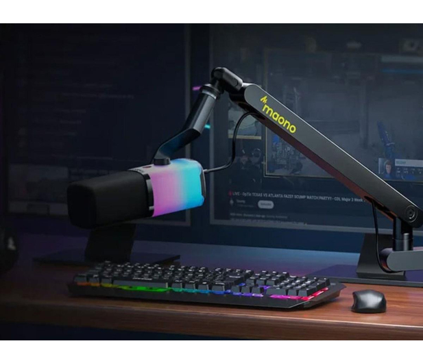 MAONO Mikrofon Maono PD100X RGB (czarny) - 1417738 - zdjęcie 3